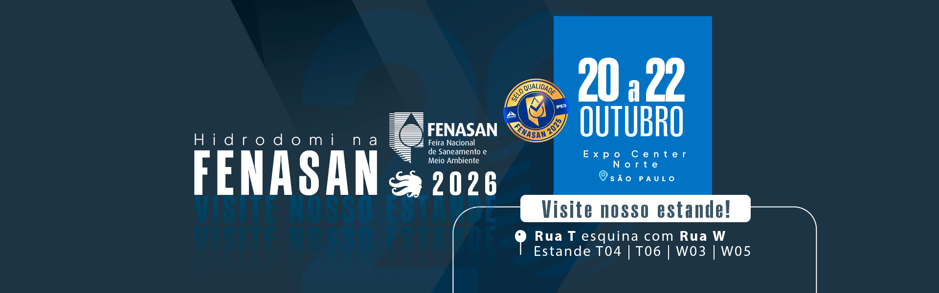 Hidrodomi na FENASAN 2026